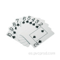 Tarjetas de póker de plástico de diseño personalizado de diseño